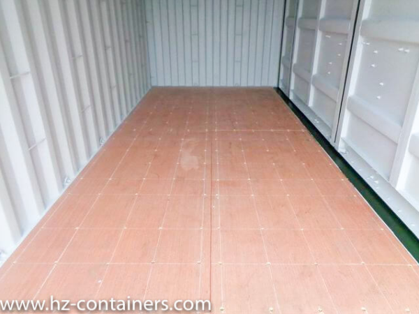 Contenedor lateral abierto 20 pies verde oscuro IICL6 - Imagen 6