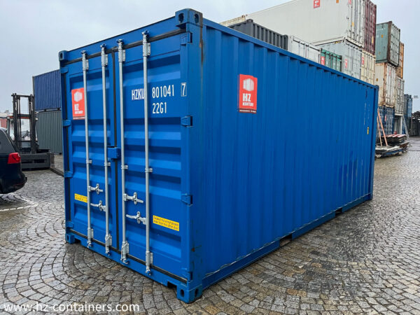 Contenedor de 6 m con puerta doble azul (2x puertas) IICL6 - Imagen 10