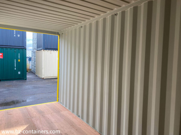 Contenedor de almacenamiento IICL6 de 20’High Cube amarillo - Imagen 2