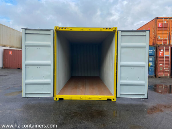 Contenedor de almacenamiento IICL6 de 20’High Cube amarillo - Imagen 9