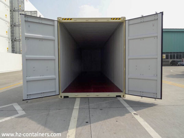 Contenedor marítimo 40′ HC beige calidad IICL 6 nuevo - Imagen 3