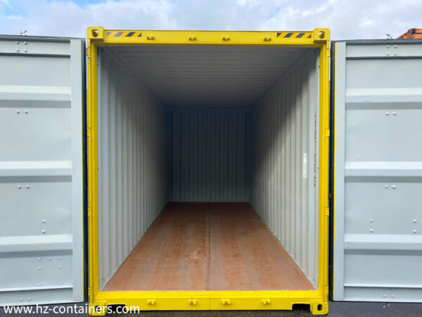 Contenedor de almacenamiento IICL6 de 20’High Cube amarillo - Imagen 8