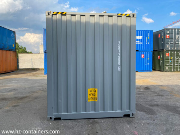 Contenedor de (6m) 20′ High Cube gris nuevo - Imagen 7