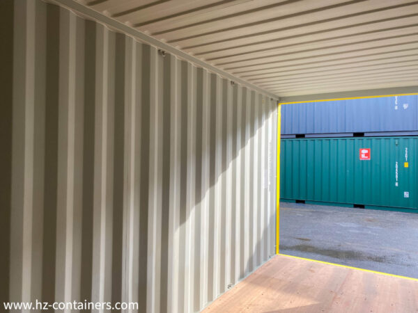 Contenedor de almacenamiento IICL6 de 20’High Cube amarillo - Imagen 4