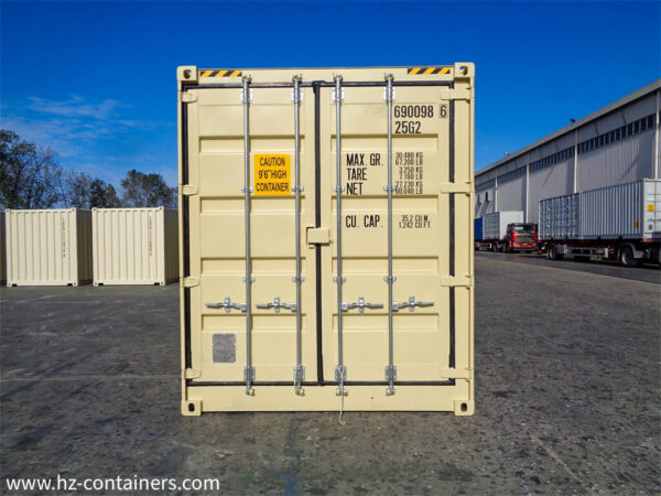 Contenedores marítimos de 20’HC Side door – IICL beige - Imagen 9