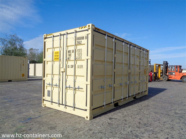 Contenedores marítimos de 20’HC Side door – IICL beige