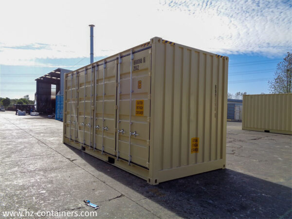 Contenedores marítimos de 20’HC Side door – IICL beige - Imagen 7
