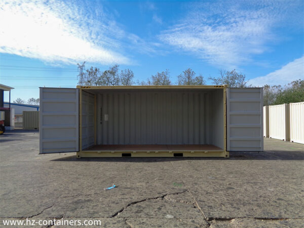 Contenedores marítimos de 20’HC Side door – IICL beige - Imagen 4