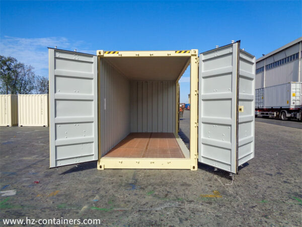 Contenedores marítimos de 20’HC Side door – IICL beige - Imagen 3